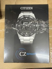 CITIZEN CZ SMART HYBRID JX2006-52E Black Dial Silver Watch – New Sealed In Box