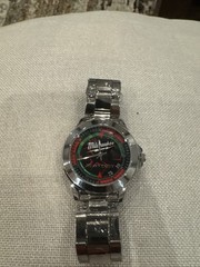 NEW ITEM! Milwaukee Tools Heavy DUTY Red Black Theme Stainless Steel Wristwatch!