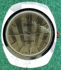 lot C2359 Mens Bolivia Antishock 2000 Manual Wind Vintage Old Watch Parts