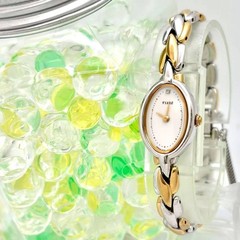 Excellent Condition New Battery SEIKO TISSE Ladies’ Watch 1P Diamond Oval 1F20 5