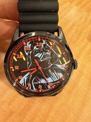 Fossil Star Wars Darth Vader Men’s Quartz Analog Watch Black Case Rubber Strap