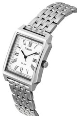 Casio Standard White Dial Stainless Steel Quartz 50M Men’s Watch MTP-B190D-7BV