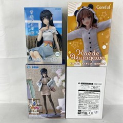 Rascal Doesn’t Dream of Bunny Girl Senpai Set of 4 Figure Mai Sakurajima ANIME