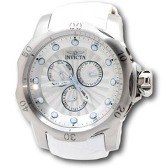 Invicta Venom Arctic Glacier Men’s 54mm Multifunction Leather Quartz Watch 49173