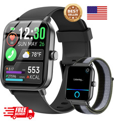 Reloj Inteligente Bluetooth De Mujer y Hombre Impermeable Para Samsung / Android