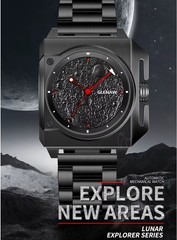 2026 GLENAW 43mm Luxury Mechanical Noctilucent Waterproof Automatic Men Watch
