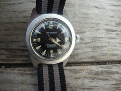 Vintage WAKMANN Nautoscaph S.S. Officially Certified 30ATM 300M Diver’s Watch
