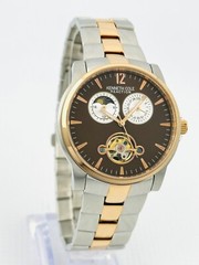 Kenneth Cole KC3776 Automatic Skeleton Bicolour Stainless Steel Bracelet Watch