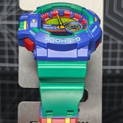 Casio G-Shock HYPER COLOURS GA-400 Blue Green Big Case Analog Digtal GA-400-2A