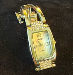 George Women’s Quartz Dress Rectangle Silver Tone Metal Bracelet Watch