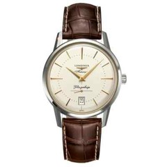 Longines Heritage Flagship Silver Dial Mens Watch 38.5mm L4.795.4.78.2