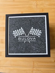 Bulova Racer Black Dial Sapphire Crystal Chronograph Men’s Watch 98B428
