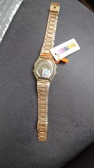 SKMEI SK1123 Rose Gold Unisex LED Digital Watch Stainless Steel
