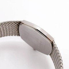 SEIKO CREDOR Silver Watch 5930-5390 From Japan Genuine Mesh Bell