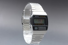 Vintage [Exc+5] Seiko Calculator-Alarm C359-5000 Digital LCD Quartz Men’s Watch