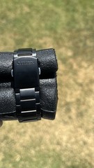 Citizen Eco-Drive Men’s Black Stainless Steel Bracelet Watch Day/Date Dial