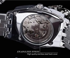 Forsining Mens Big 43mm Waterproof Triangle Luxury Watch. Great Gift Idea