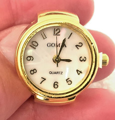 GOMIA RING WATCH (GOLD)