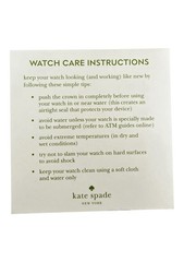Kate Spade Live Colorfully Multi-Stripe Watch – KSW1410 – NEEDS NEW BATTERY