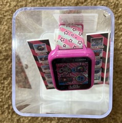 L.O.L. Surprise! 48mm Plastic Case Pink Silicone Strap – LOL4104 New