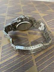 Polar White Milsub Diver 100M W/ NH38 Movement C3 Black Hands & Indices No Ghost