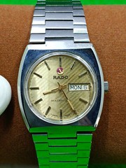 RADO GOLDEN CITY watch Automatic 17 Jewels Day / Date Indicator