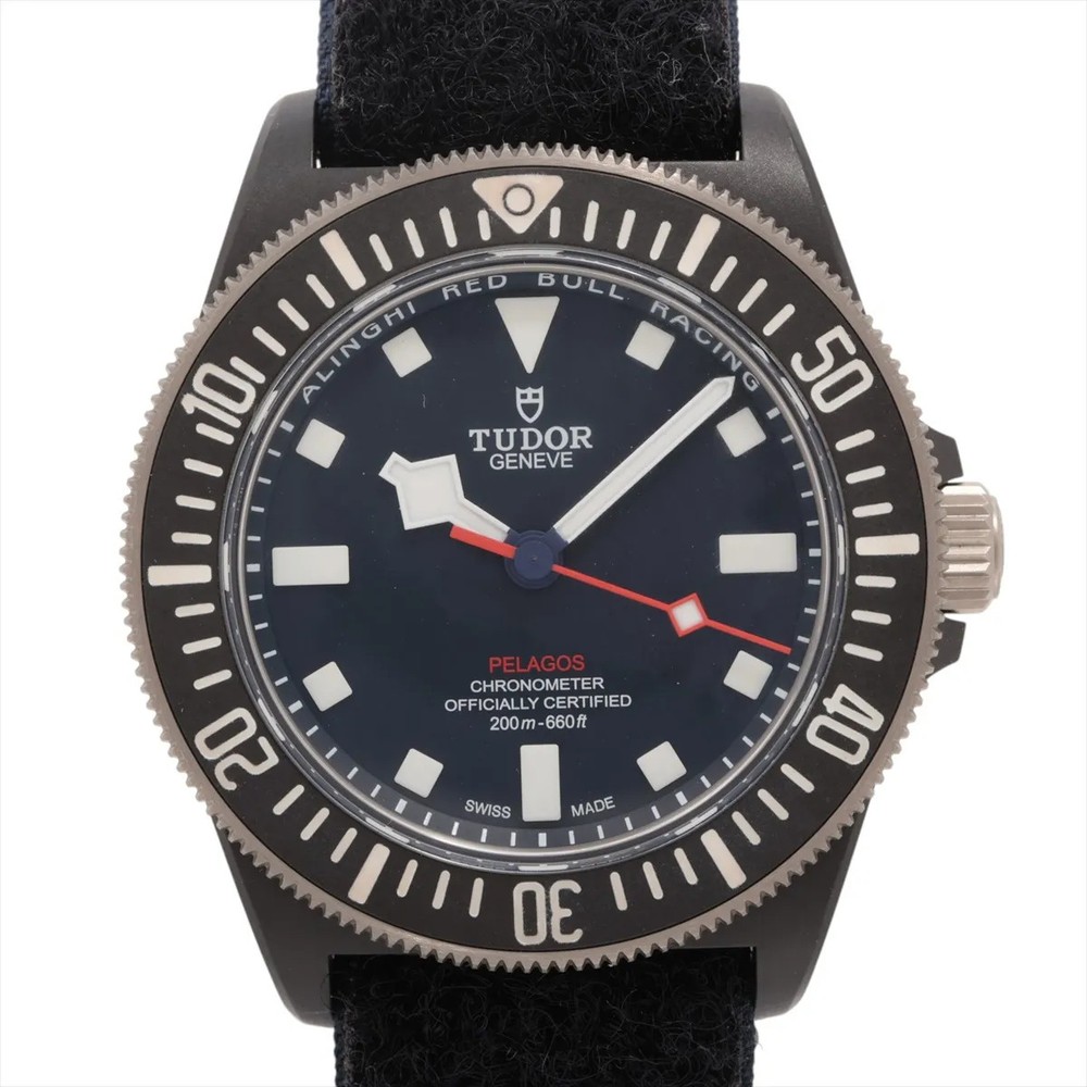 Tudor Pelagos FXD Aringi Red bull racing 25707KN Carbon Carbon x nylon AT blue d
