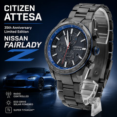CITIZEN Attesa Fairlady Z 35th Anniversary AT8185-97E Eco-Drive Radio Watch