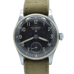 1941-1942 Universal Genève ‘Wilhelmina’ Wristwatch Dutch market military ww2