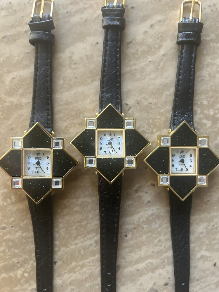 Buyer gets all 3 New EKO Japan Quartz Watches-keeps Perfect Time-USA Vendor
