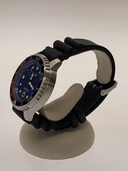 CITIZEN MARVEL Quartz Watch Analog Rubber NVY BLK BN0250 07L