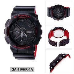 Casio G-Shock Special Color Shock Resistant Analog Digital GA-110HR-1ADR Watch