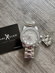 Marc Ecko Mens Chronograph Stainless Steel Watch Masterpiece New Vintage Limited