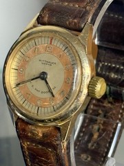 Vintage Rare Wittnauer “WEEMS” Cal. 10TS Solid 14k Gold Case