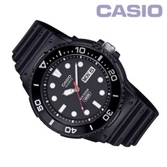CASIO MRW-230HJ-1E1JF Divers Style Watch 100m (10ATM) Black Bezel