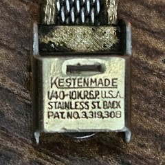 Wind UP! Works!! Vintage Jules Jürgensen ladies’ watch W/ Kestenmade 10KGP Band