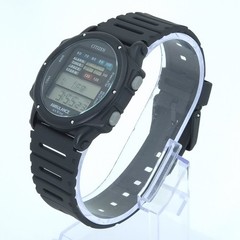 NOS CITIZEN D170-314395 “AMBULANCE” WR 10BAR VINTAGE DIGITAL WATCH JAPAN 1983