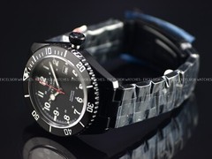 Tresod Men Ocean Master Swiss Made SW200 Automatic Black DLC Ceramic Bezel Watch