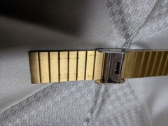 CASIO DATA BANK Gold Digital Watch (Model DBC-610)