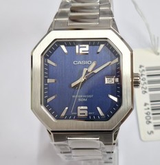 CASIO MTP‑B195 Series MTP-B195D-2A Blue Dial Analog 38 mm New Men’s Watch