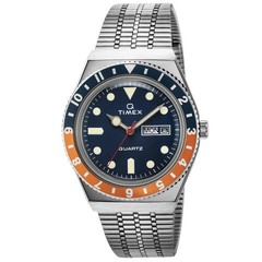 TIMEX Timex Q Reissue TW2U61100 Blue Stainless Steel Men’s Watch New in Box