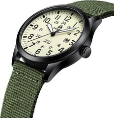 Mens Watches Unisex Military Sport Nylon Strap Stylish Luminous Fashion Analog Q