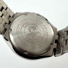 Citizen Attesa H410-T007627 Eco-Drive Radio Titanium White Dial 38.6mm Men’s