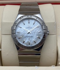 *Box/Papers* Omega Constellation Ladies Quartz Watch 27mm 123.10.27.60.05.002