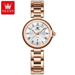OLEVS Women’s Quartz Watch 30M Waterproof Luminous Roman Numerals Dial Watch