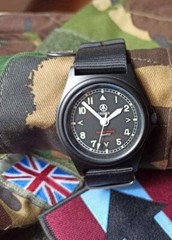 Cooper Pathfinder G10 Field Military army Watch – Black PVD finish