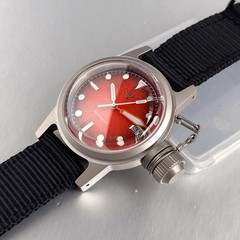 Fashion Military 36mm Double Sapphire 20ATM Miyota8215 Automatic Men Watch Lumen