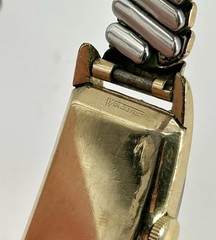 Vintage Hamilton 980 Art Deco 17J 10K Gold Filled Men’s Tank Watch Runs Original