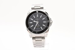 *TOP MINT w/ Box* Gucci YA136301 Dive Black Dial Stainless Steel Men’s Watch