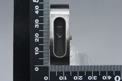 [Near MINT] GUCCI 2400S 14mm Black Dial Bangle Quartz Women’s Watch from JAPAN